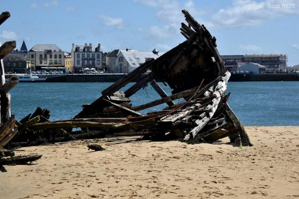 Appartement 4 Pers Dans Longere A 800M De La Plage Plouhinec  Zewnętrze zdjęcie